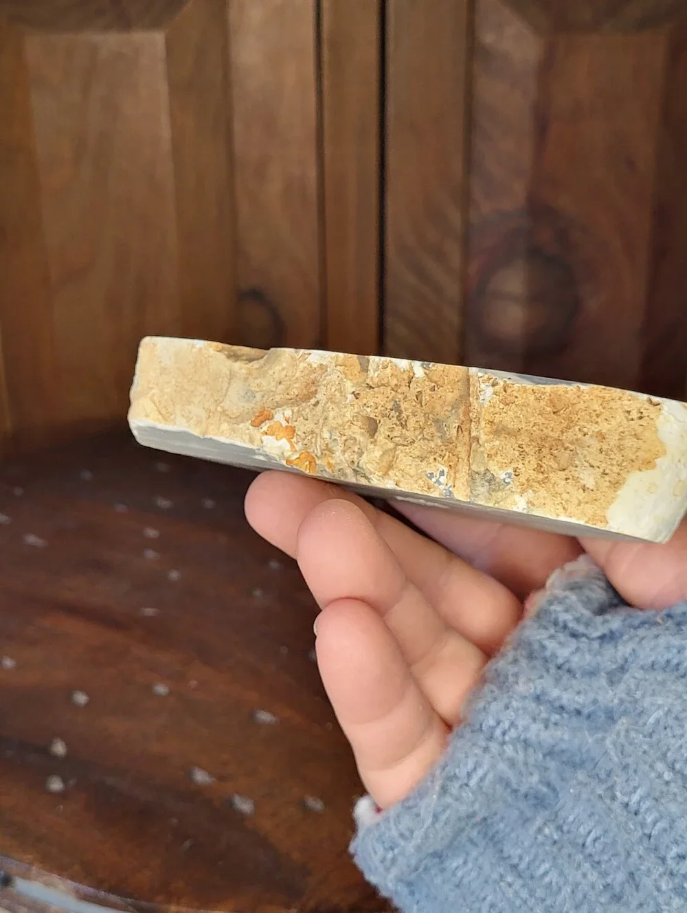 Polished Natural Agate Geode Slice - Picture 4 of 10